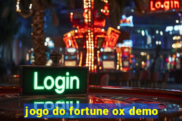 jogo do fortune ox demo